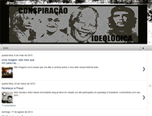 Tablet Screenshot of conspiracao-ideologica.blogspot.com