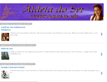 Tablet Screenshot of aldeiadoser.blogspot.com