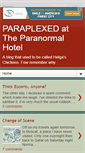 Mobile Screenshot of paranormal-hotel.blogspot.com