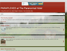 Tablet Screenshot of paranormal-hotel.blogspot.com