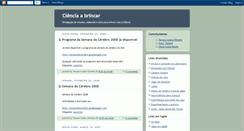 Desktop Screenshot of cienciaabrincar.blogspot.com