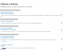Tablet Screenshot of cienciaabrincar.blogspot.com