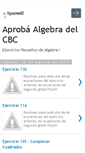 Mobile Screenshot of algebra-cbc.blogspot.com
