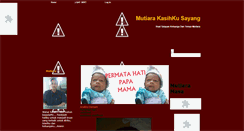 Desktop Screenshot of mutiarakusayang.blogspot.com