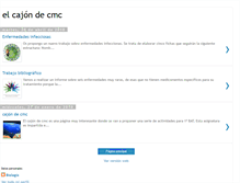 Tablet Screenshot of elcajondecmc.blogspot.com