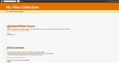 Desktop Screenshot of mecollect.blogspot.com