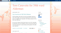 Desktop Screenshot of caravettefor38thward.blogspot.com