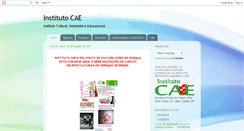 Desktop Screenshot of institutocae.blogspot.com