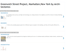 Tablet Screenshot of greenwichproject.blogspot.com
