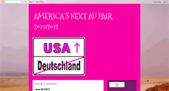 Desktop Screenshot of americasnextaupair.blogspot.com