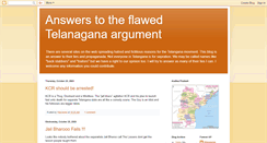 Desktop Screenshot of no-telangana.blogspot.com