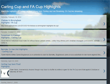 Tablet Screenshot of carlingandfacup.blogspot.com