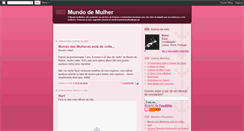 Desktop Screenshot of mundodemulher.blogspot.com