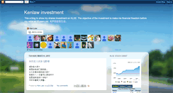 Desktop Screenshot of kenlawinvestment.blogspot.com
