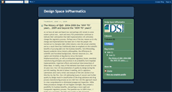 Desktop Screenshot of dsinpharmatics.blogspot.com