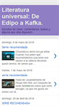 Mobile Screenshot of literaturauniversaldeedipoakafka.blogspot.com