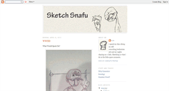 Desktop Screenshot of mysketchsnafu.blogspot.com