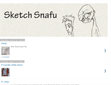 Tablet Screenshot of mysketchsnafu.blogspot.com