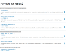 Tablet Screenshot of bolaparanaense.blogspot.com