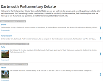 Tablet Screenshot of dartmouthparlidebate.blogspot.com