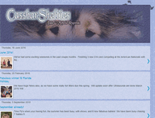 Tablet Screenshot of cassbarshelties.blogspot.com