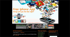 Desktop Screenshot of free-iphone-app.blogspot.com