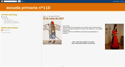 Desktop Screenshot of primaria110.blogspot.com