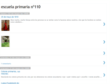 Tablet Screenshot of primaria110.blogspot.com