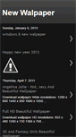 Mobile Screenshot of new-walpaper.blogspot.com