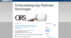 Desktop Screenshot of onderzoeksgroepradicalestromingen.blogspot.com