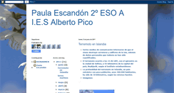 Desktop Screenshot of paulaescandon.blogspot.com