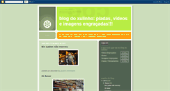 Desktop Screenshot of blogdoxulinho.blogspot.com