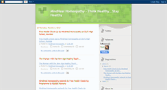 Desktop Screenshot of mindhealhomeopathy.blogspot.com