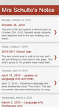Mobile Screenshot of notesfrommschulte.blogspot.com