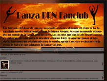 Tablet Screenshot of danzadrnfanclub.blogspot.com