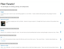 Tablet Screenshot of fiberfanatic.blogspot.com