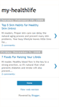 Mobile Screenshot of my-healthlife.blogspot.com