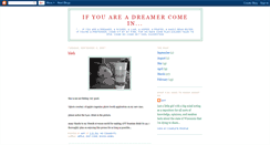 Desktop Screenshot of comeindreamer.blogspot.com