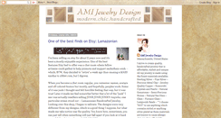 Desktop Screenshot of amijewelrydesign.blogspot.com