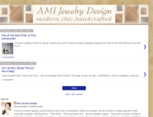 Tablet Screenshot of amijewelrydesign.blogspot.com