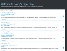 Tablet Screenshot of dannyscigarblog.blogspot.com