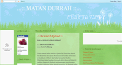 Desktop Screenshot of matandurrah2010.blogspot.com