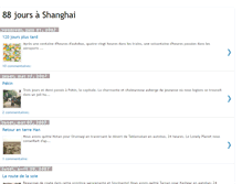 Tablet Screenshot of 88-jours-a-shanghai.blogspot.com