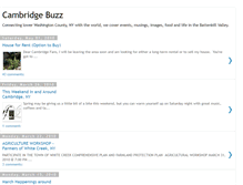 Tablet Screenshot of cambridgebuzz.blogspot.com