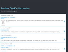Tablet Screenshot of geekrick.blogspot.com