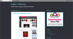 Desktop Screenshot of ademturkmen.blogspot.com