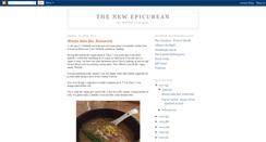 Desktop Screenshot of new-epicurean.blogspot.com