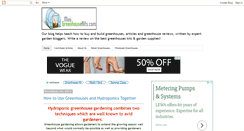 Desktop Screenshot of minigreenhousekits.blogspot.com
