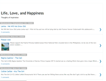 Tablet Screenshot of lifelovehappy.blogspot.com