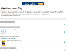 Tablet Screenshot of mike-mikefreemansblog.blogspot.com